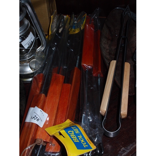 216 - LOT OF B.B.Q TOOLS