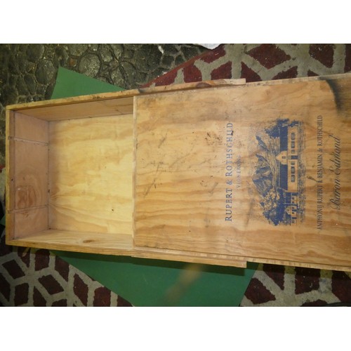 246 - RUPERT+ROTHSCHILD WOODEN BOX