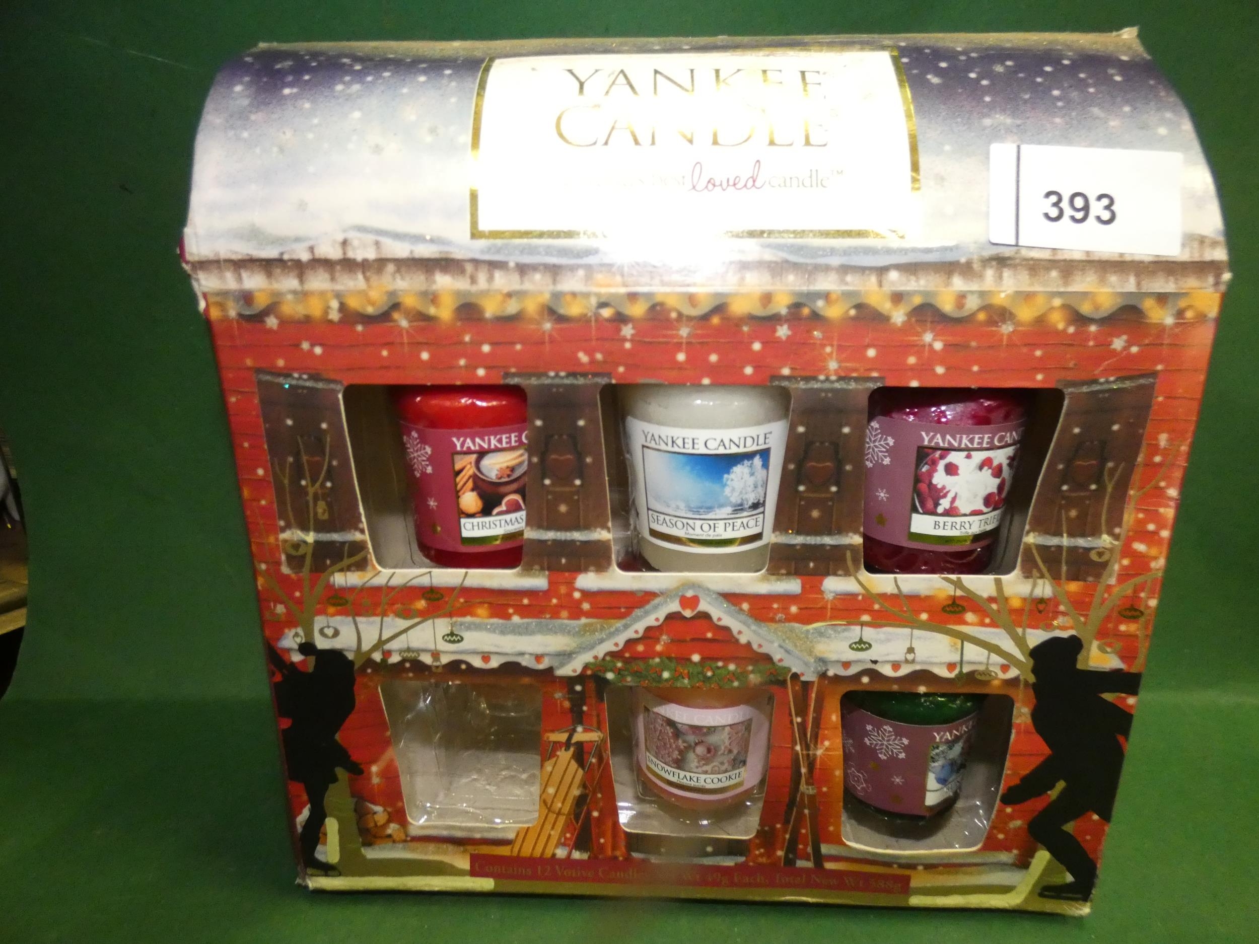 12 SET OF YANKEE VOTIVE CANDLES