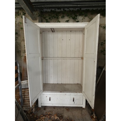 71 - WHITE PAINTED WARDROBE