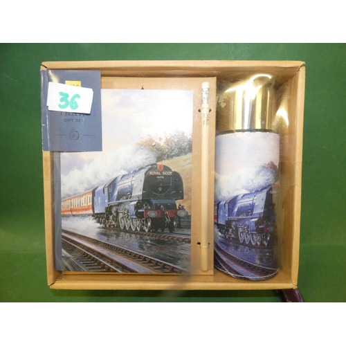 36 - M&S TRAIN GIFT SET