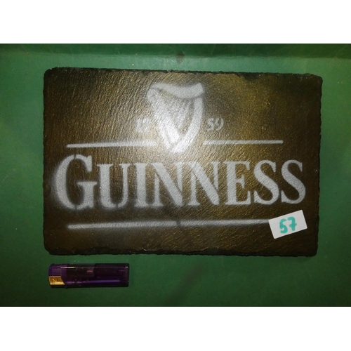 57 - GUINNESS SLATE