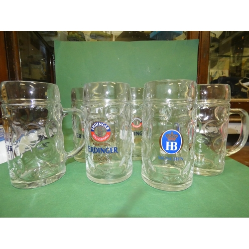 588 - QTY, OF THEMED PITCHERS