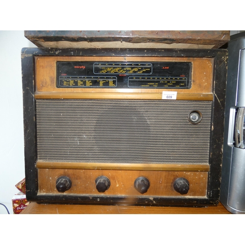 609 - MURPHY A218 VINTAGE RADIO