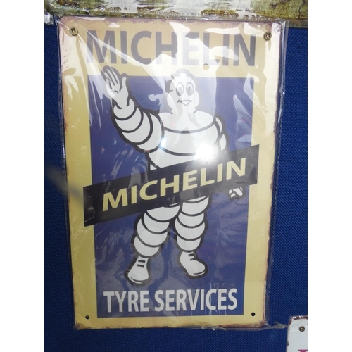 1004 - STEEL MICHELIN SIGN