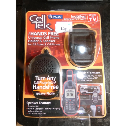 124 - HANDS FREE CELL TEK