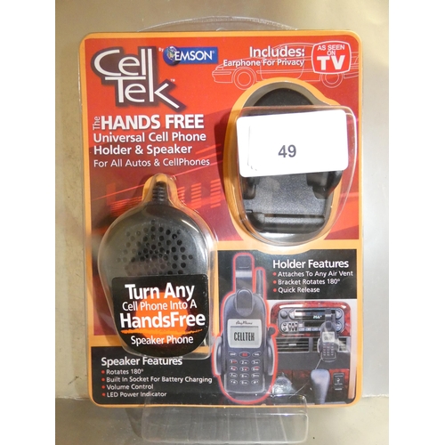 49 - HAND'S FREE CELL TEK