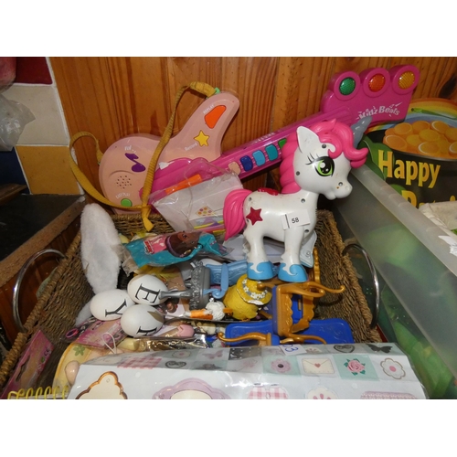 58 - GIRLS TOY LOT