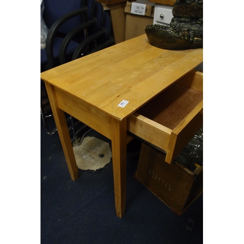 144 - WOODEN HALL TABLE