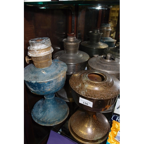 156 - ANTIQUE ALADDIN OIL LAMPS