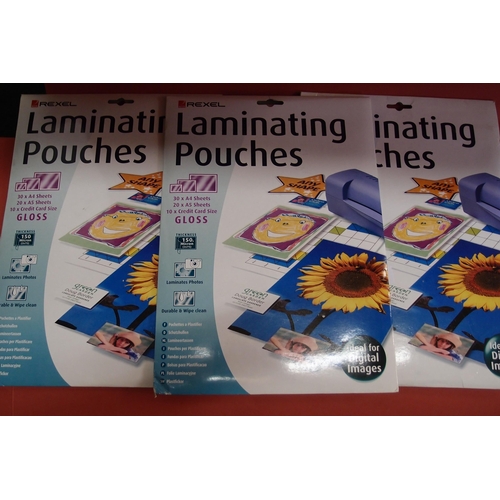 LAMINATING POUCHES
