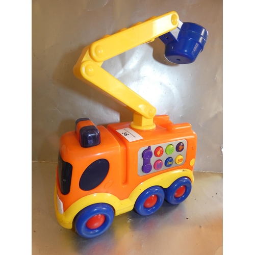 38 - HAPPY LAND ELC FIRE TRUCK WITH SOUNDS