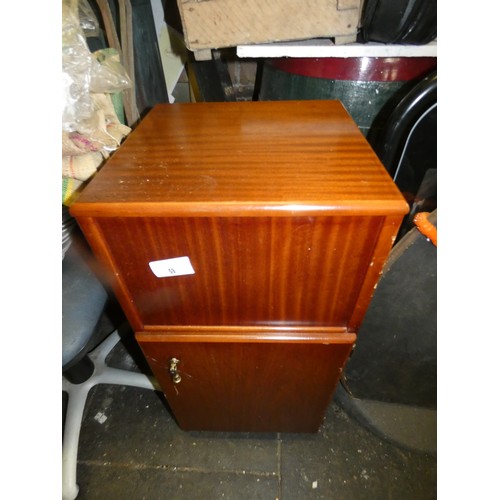 117 - WOODEN ART DECO CABINET