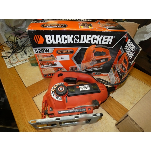 43 - Black & Decker KS800S power jigsaw
