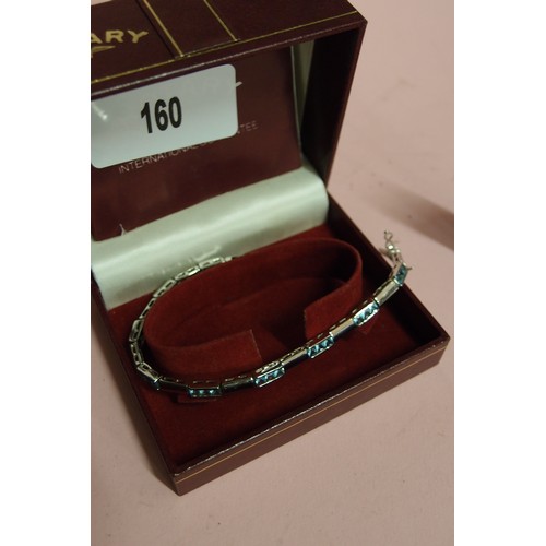 160 - STERLING SILVER BRACELET