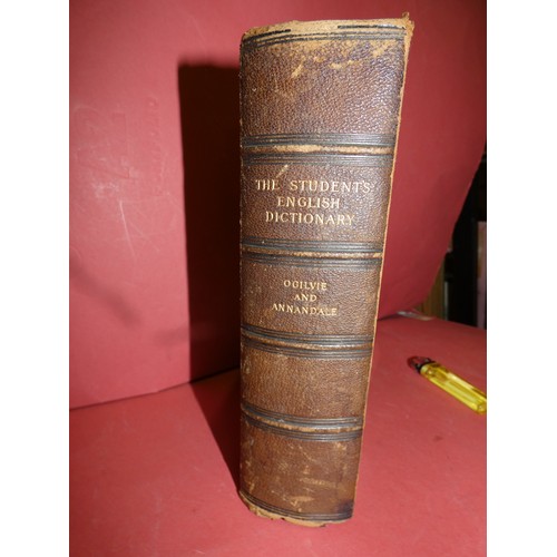 126 - THE STUDENT'S ENGLISH DICTIONARY-LIMITED EDITION 1895