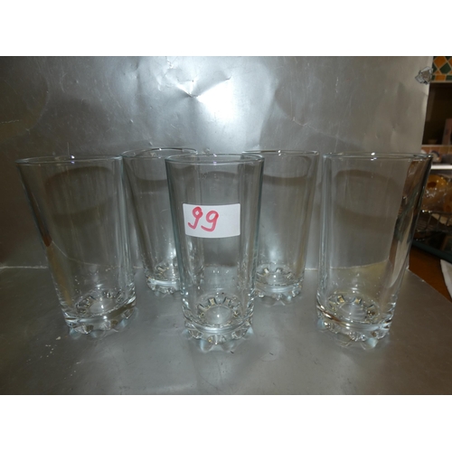 99 - 6 TALL QUALITY GLASSES