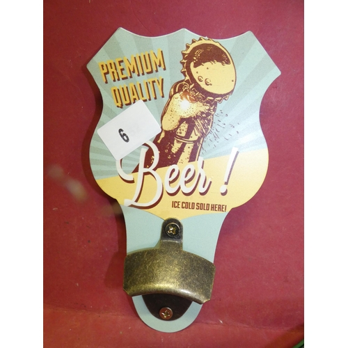 6 - BEER BOTTLE OPENER