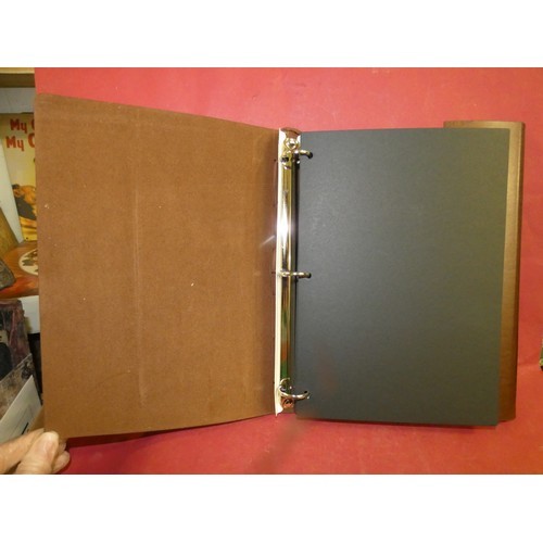 107 - QUALITY PHOTO ALBUM WITH BLACK SHEETS