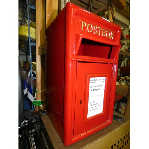 SOLID CAST POST OFFICE BOX keys in office