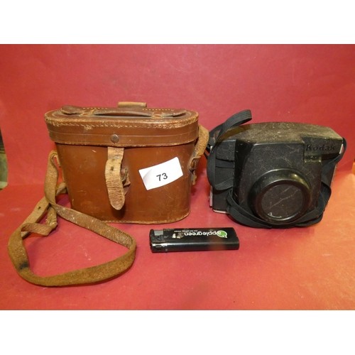 47 - VINTAGE KODAK CAMERA IN ORIGINAL LEATHER CASE