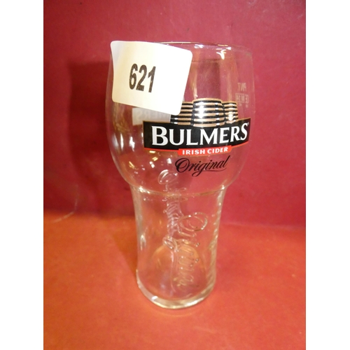 621 - 24 BULMERS GLASSES