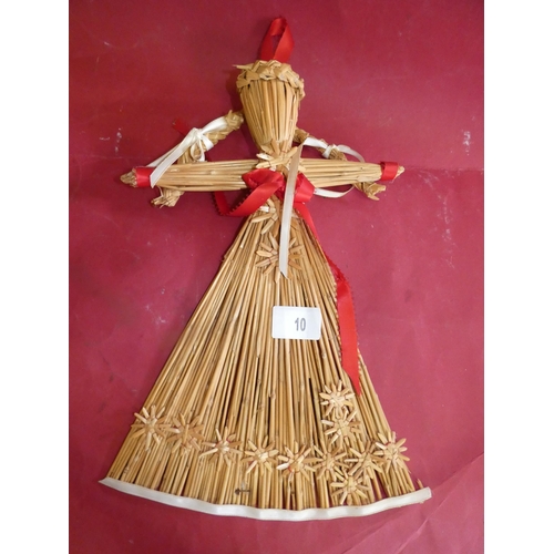 10 - HANDMADE STRAW DOLL