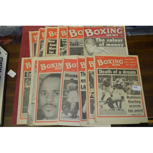 QTY OF OLD BOXING MAGAZINES19901993