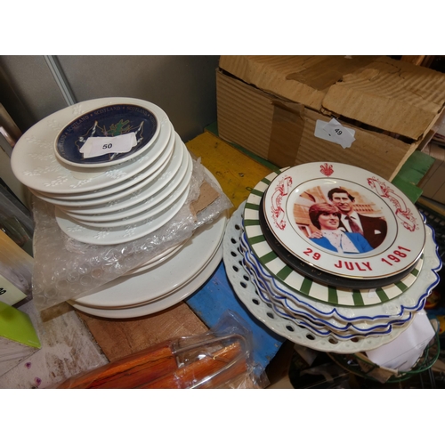 50 - LARGE QTY OF COLLECTABLE PLATES