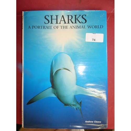 74 - BOOK ABOUT SHARKS