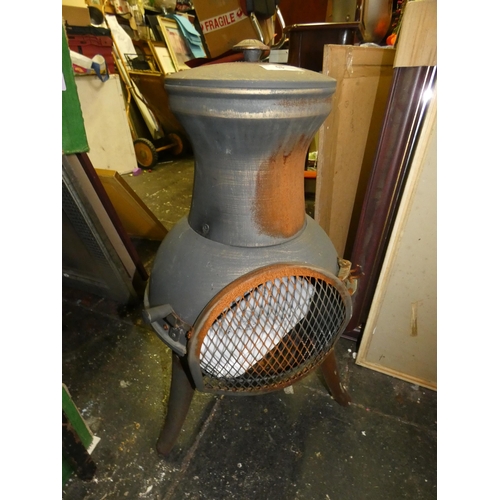 53 - CAST IRON CHIMINEA