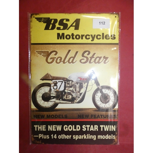 111 - BSA TIN SIGN