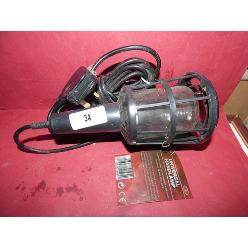 34 - UNIVERSAL HANDLAMP