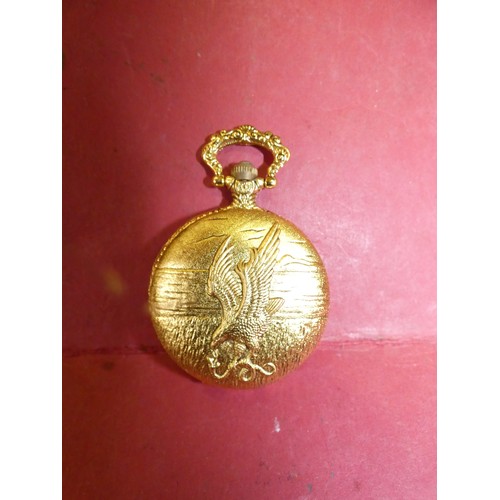 120 - GOLDEN EFFECT POCKET WATCH