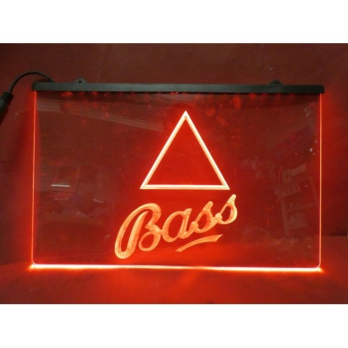 4 - BASS LED NEON LIGHT SIGN