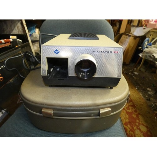 735 - Vintage AGFA Diamator H Slide Projector, Made in Germany