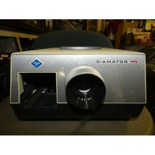 735 - Vintage AGFA Diamator H Slide Projector, Made in Germany