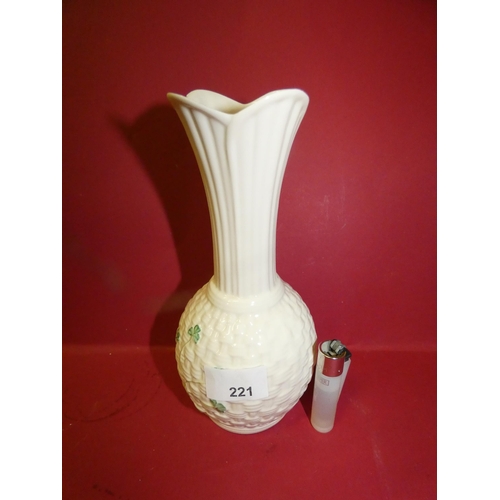 VINTAGE BELLEEK SPERRIN VASE