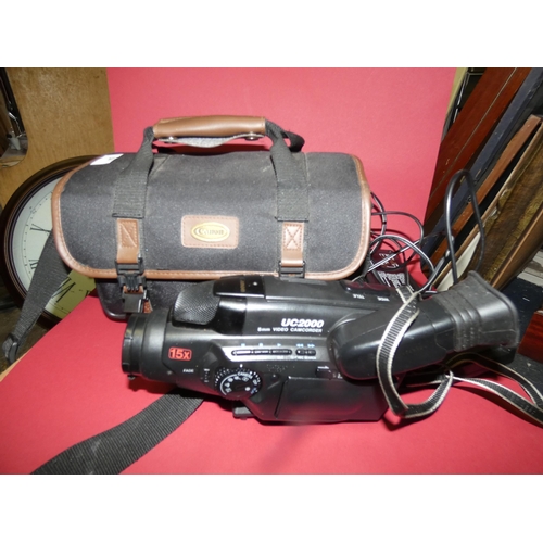 54 - CANON VIDEO CAMCORDER IN CASE