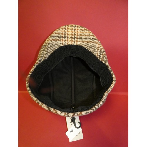 55 - PEAKY TWEED RACING CAP