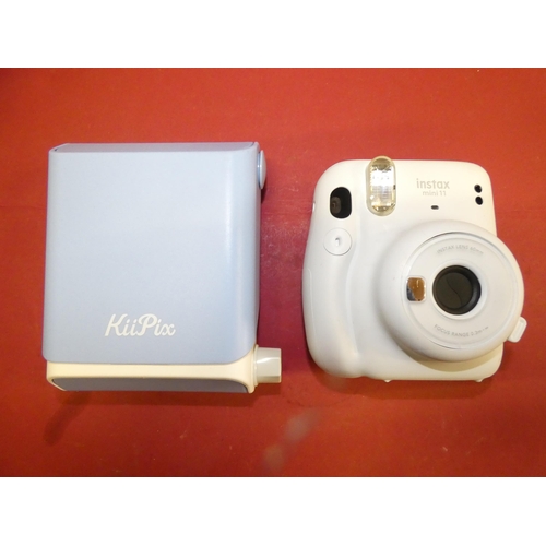 119 - INSTAX CAMERA AND PORTABLE PHOTO PRINTER