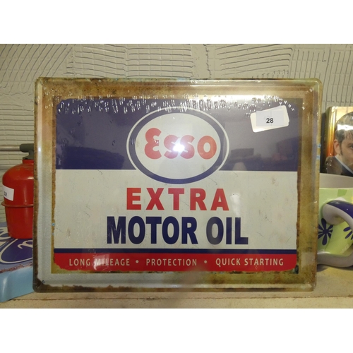 28 - ESSO TIN SIGN