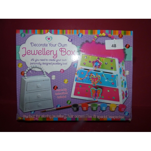 48 - CREATIVE JEWELLERY BOX