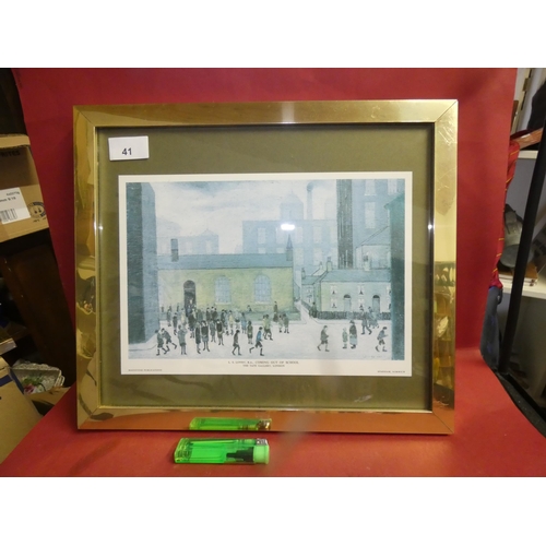 41 - Laurence Stephen Lowry- Painting reproduction