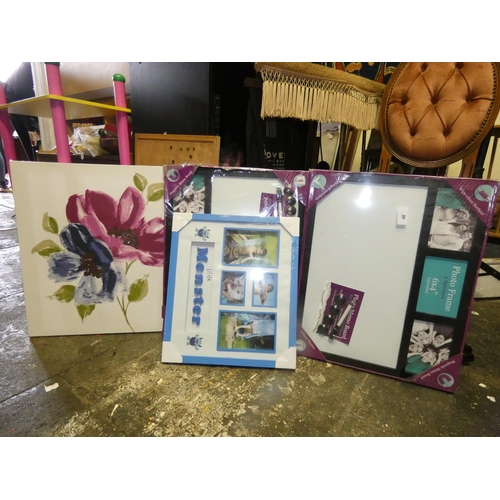 48 - DECORATIVE PHOTO FRAME+2 MAGNETIC MEMO BOARD