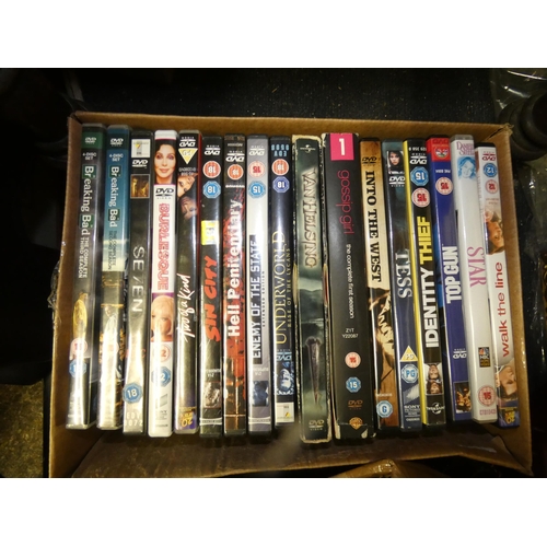 35 - QTY OF POPULAR DVD'S