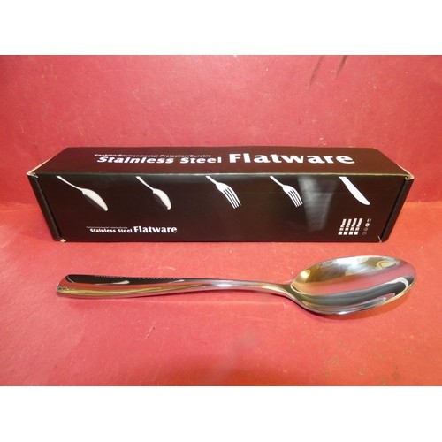 30 - 1 DOZ. STAINLESS STEEL SPOONS