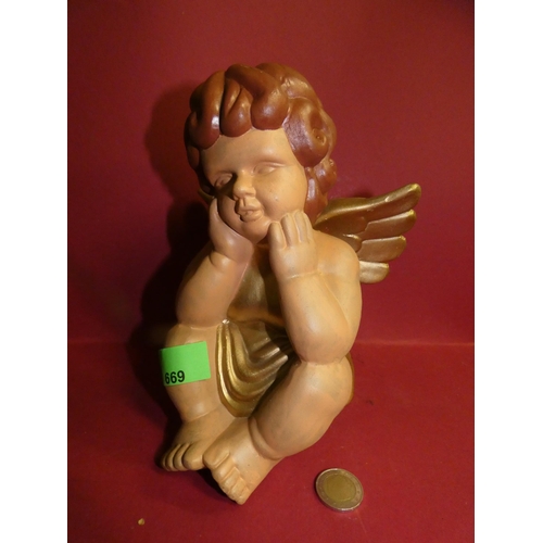 669 - OLD THINKING CHERUB