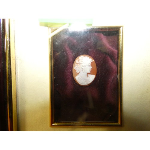 695 - PEARL FRAMED MADONA