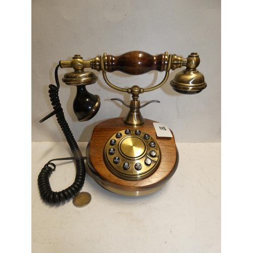 397 - RETRO DIAL TELEPHONE (PUSH BUTTON) - pwo